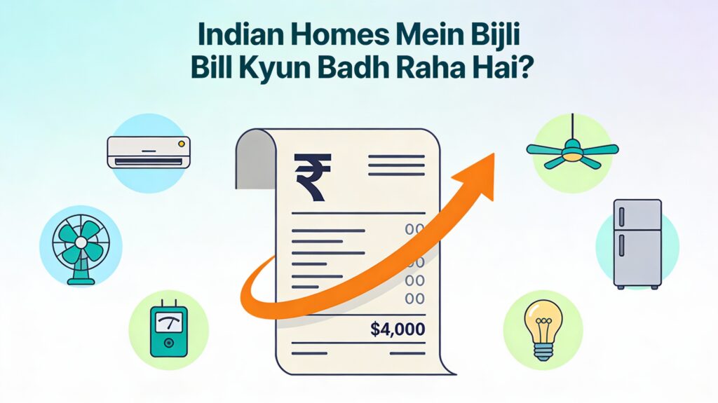 10 Appliances That Consume Maximum Electricity in Indian Homes