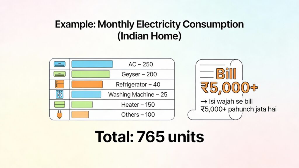 10 Appliances That Consume Maximum Electricity in Indian Homes